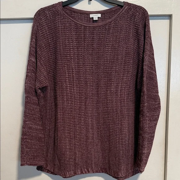 Pure Jill / Mauve Knit Sweater - Picture 3 of 5